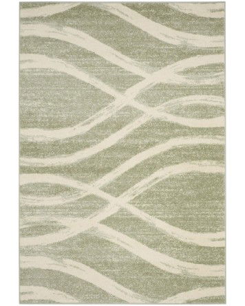 Tapete Adira Brochas Onduladas en Crema con Savia