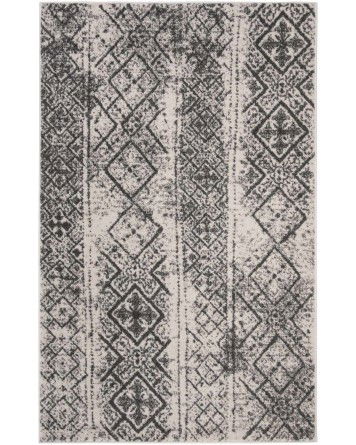 Tapete Adira Columnas de Diamantes en Plata