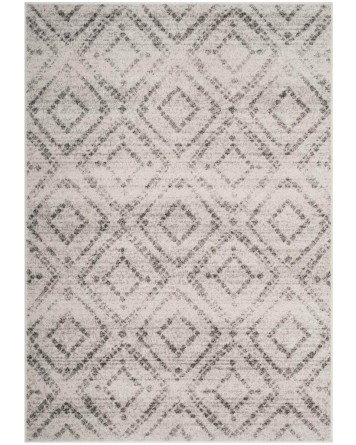 Tapete Adira Diamantes Tribales en Gris