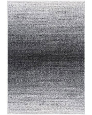 Tapete Adira Doble Desvanecido en Gris Oscuro