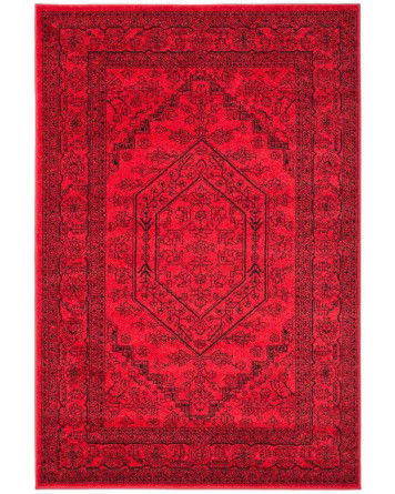 Tapete Adira Medallón en Rojo