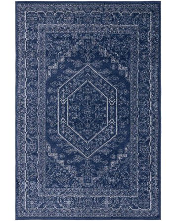 Tapete Adira Medallón en Azul