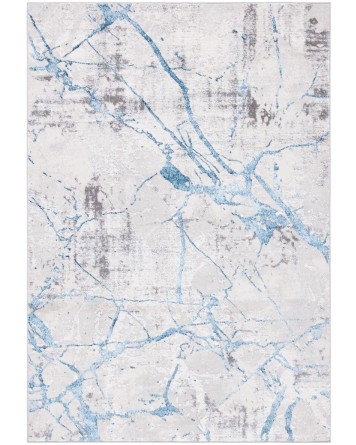 Tapete Emilia Abstracto Roca Azul