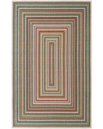 Tapete Cabos Rectángulos Multicolor