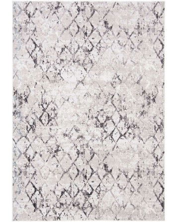 Tapete Emilia Enrejado Desvanecido en Grises