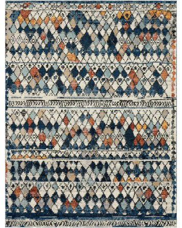 Tapete Rania Mini Rombos Multicolor