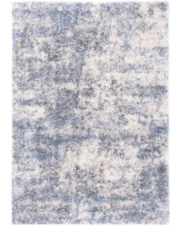 Tapete Bavaria Abstracto Marfil con Azul