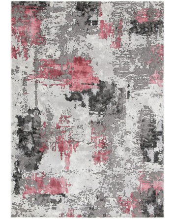 Tapete Destreza Brochazos con Rosa