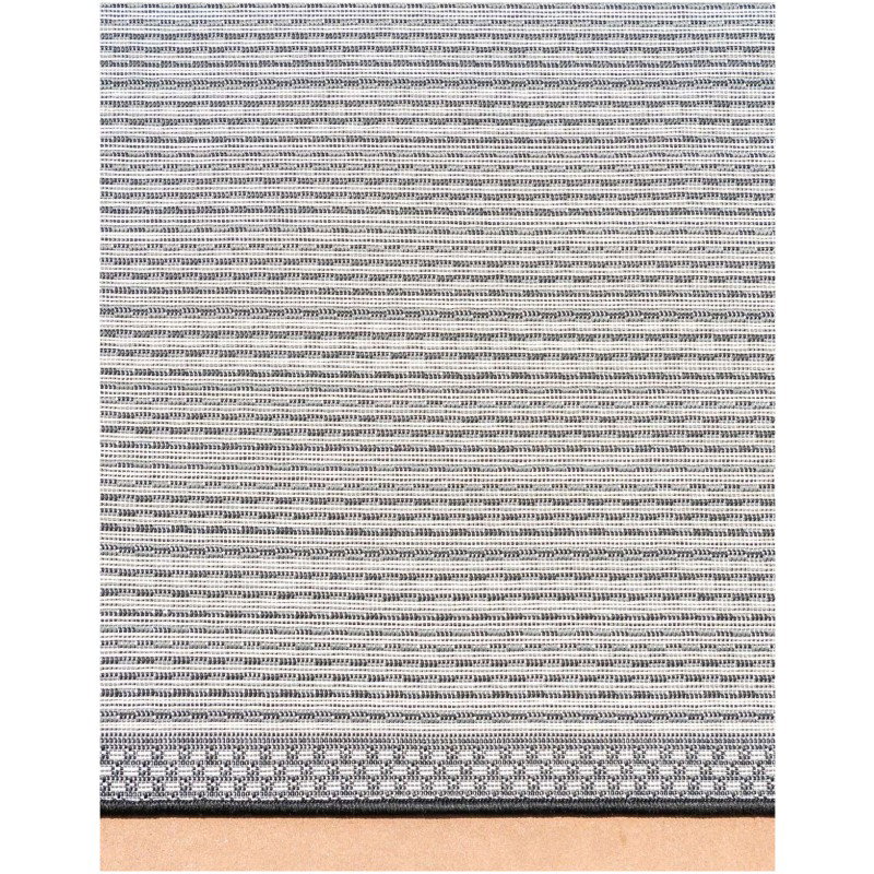 Tapete Exterior Borde Delgado en Gris