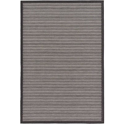 Tapete Exterior Borde Delgado en Gris