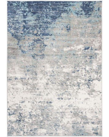 Tapete Westside Neblina Azul con Gris