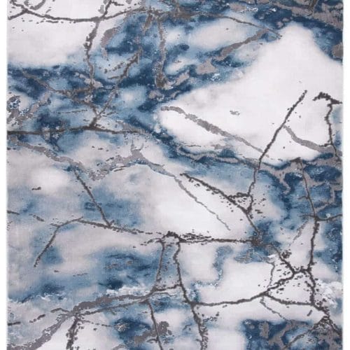 Tapete Destreza Grietas Sombras con Azul