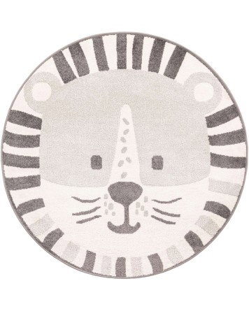 Tapete Fantasia León en Gris