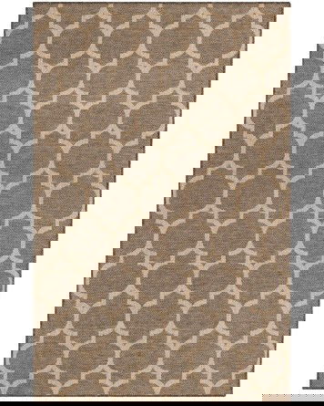 Tapete Dunas Enrejado Marroquí Café con Natural