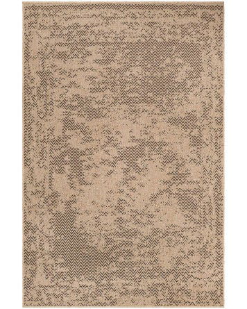 Tapete Dunas Chevron Desvanecido en Natural