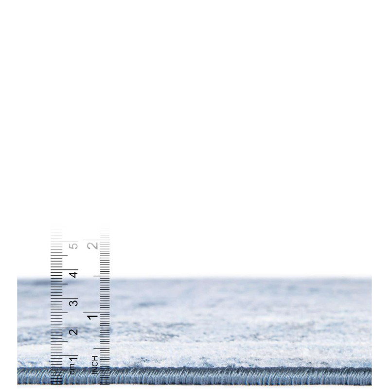 Tapete Lavable Camila Diamante Azul