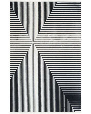 Tapete Inter Blanco y Negro