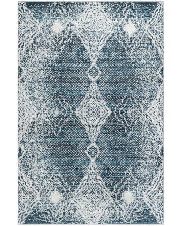 Tapete Lavable Camila Conexiones en Marino