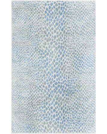 Tapete Lavable Camila Manchas Azul