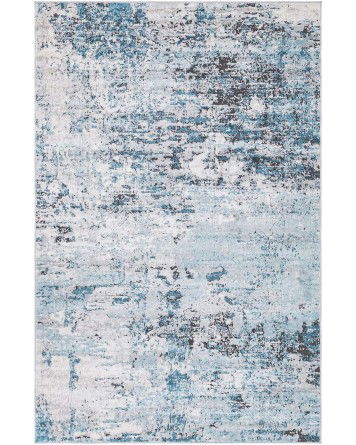 Tapete Saxon Abstracto en Azul