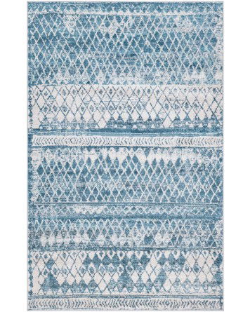 Tapete Saxon Marroquí Azul