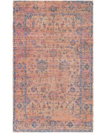 Tapete Yute y Chenille Arboleda Durazno