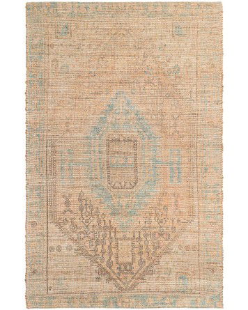 Tapete Yute y Chenille Diamante Khaki