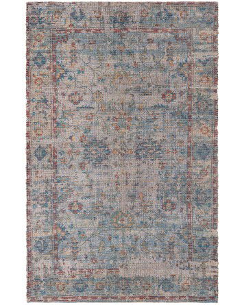 Tapete Yute y Chenille Arboleda Azul