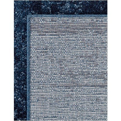 Tapete Dalma Aluminio Cepillado en Azul