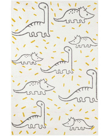 Tapete Fantasia Dinosaurios y Confeti