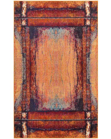 Tapete Lunar Marco Naranja