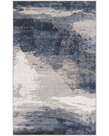 Tapete Acuerdo Abstracto en Azul