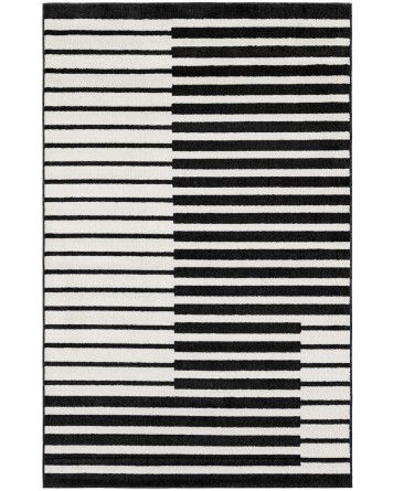 Tapete Acuerdo Rayas en Negro