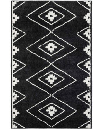 Tapete Acuerdo Diamantes en Negro