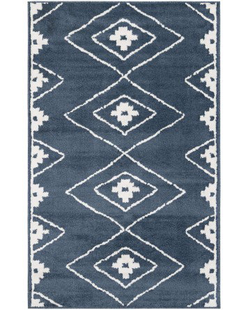 Tapete Acuerdo Diamantes en Azul