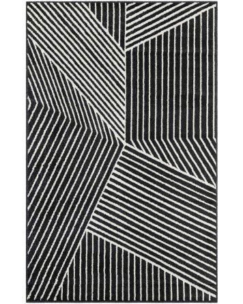 Tapete Acuerdo Angulos en Negro