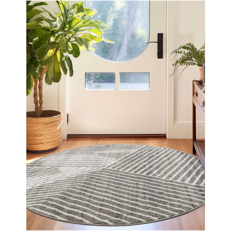 Tapete Acuerdo Angulos en Gris