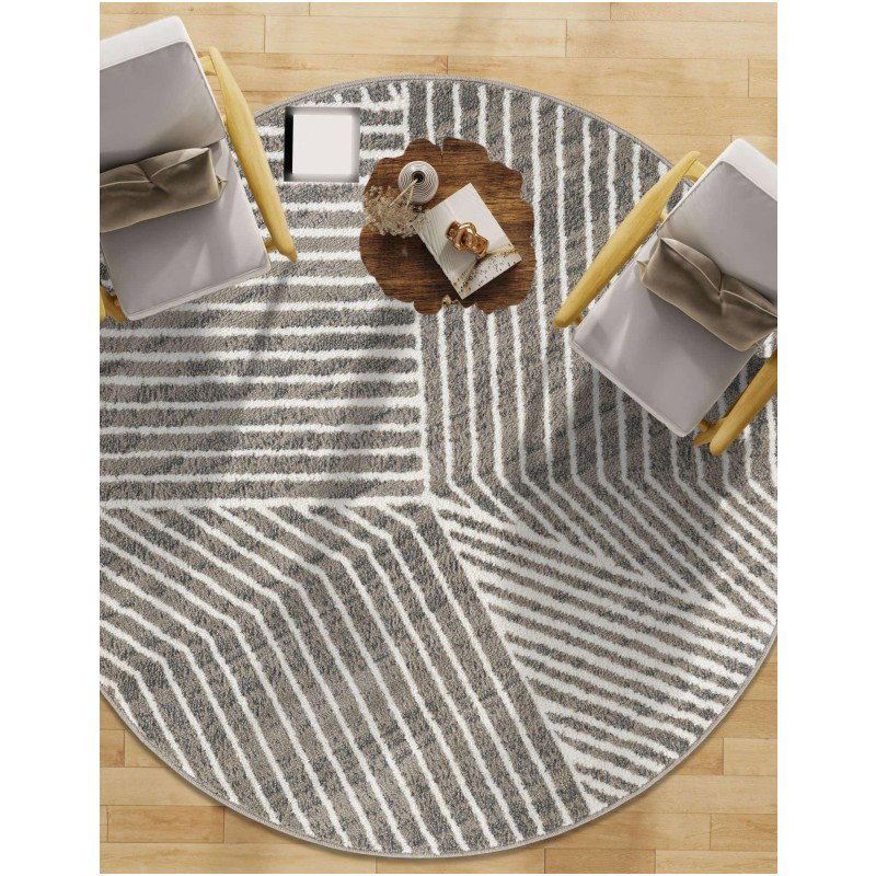 Tapete Acuerdo Angulos en Gris