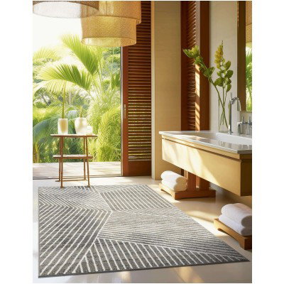 Tapete Acuerdo Angulos en Gris