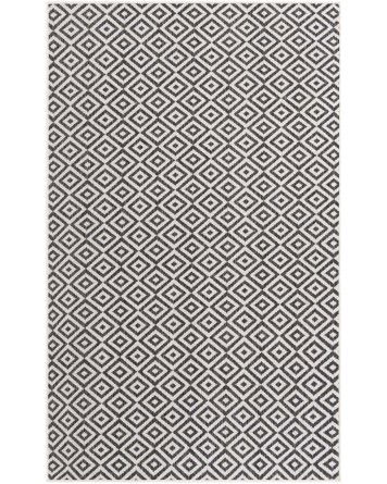 Tapete Julia Exterior de Rombos en Carbón