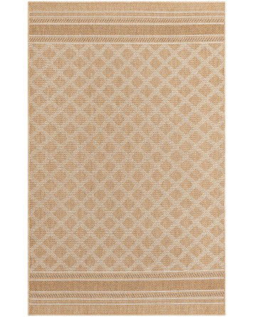 Tapete Exterior Enrejado en Natural