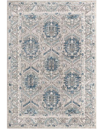 Tapete Heroina Ornamentos en Gris