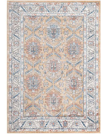 Tapete Heroina Ornamentos en Mostaza