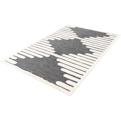 Tapete Prisma Rombo en Gris