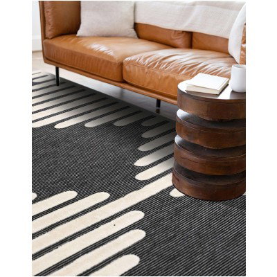 Tapete Prisma Rombo en Gris