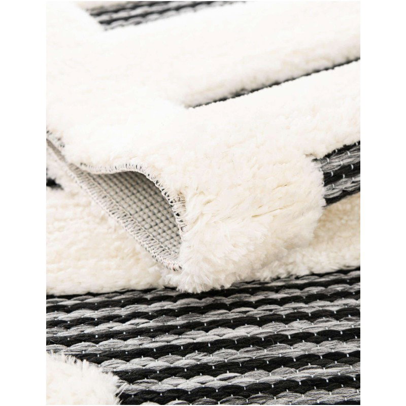 Tapete Prisma Rombo en Gris