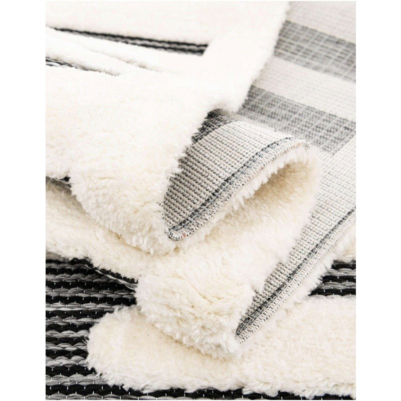 Tapete Prisma Rombo en Gris