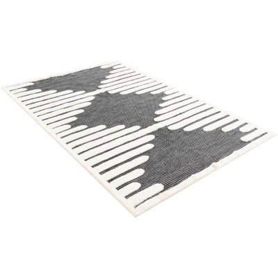 Tapete Prisma Rombo en Gris