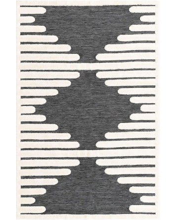 Tapete Prisma Rombo en Gris