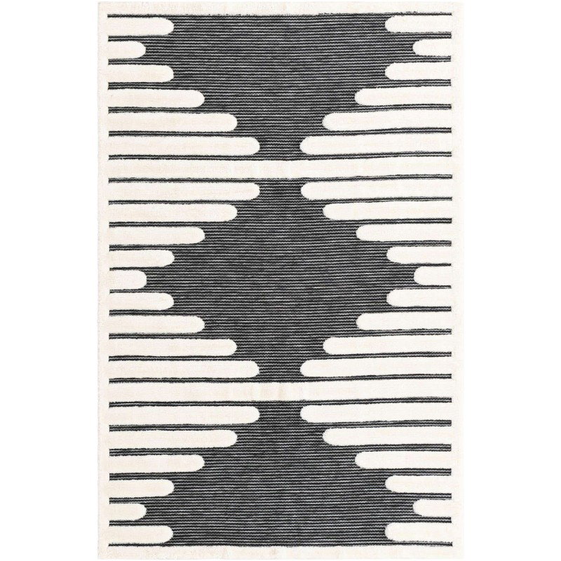 Tapete Prisma Rombo en Gris